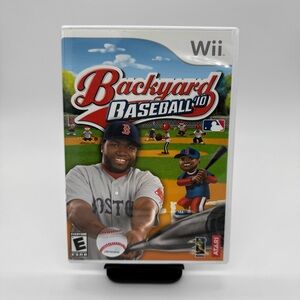 Backyard Baseball '10 Nintendo Wii Video Game David Ortiz